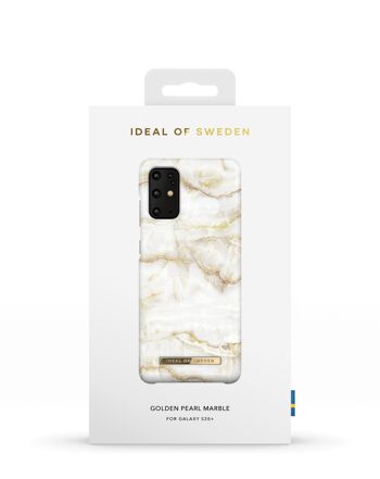 Coque Fashion Galaxy S20 + Golden Pearl Marble 6