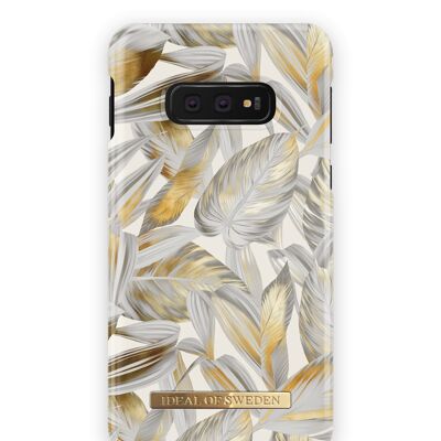Fashion Case Galaxy S10E Platinum Leaves