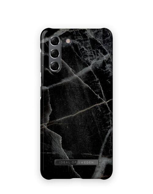 Fashion Case Galaxy S21 Black Thunder Marble