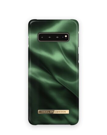 Coque Fashion Galaxy S10 Emerald Satin 1