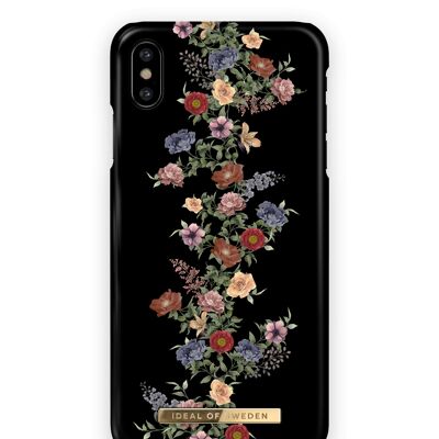 Funda Fashion iPhone Xs Max Dark Floral