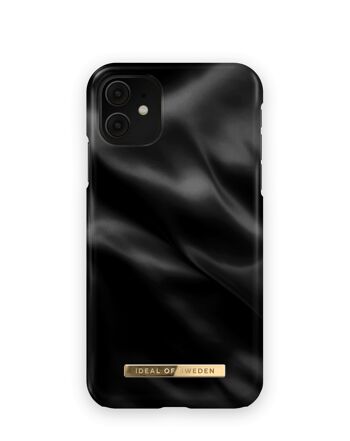 Coque Fashion iPhone 11 Noir Satiné 1