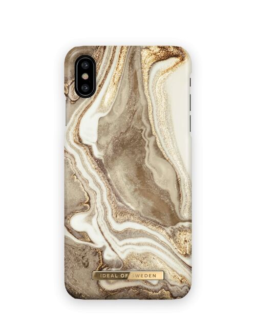 Fashion Case iPhone XS MAX Golden sand marble