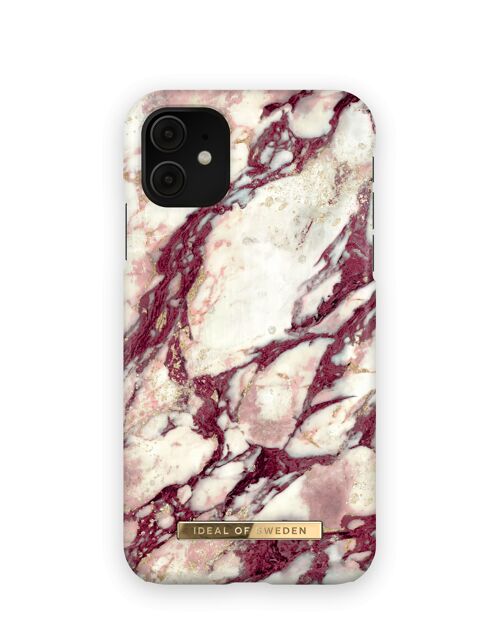 Fashion Case iPhone 11 Calacatta Ruby Marble