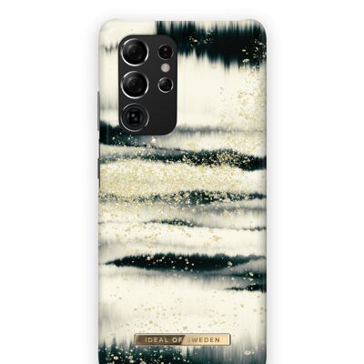 Estuche de moda Galaxy S21 Ultra Golden Tie Dye