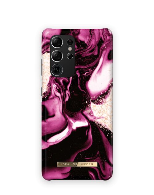 Fashion Case Galaxy S21 Ultra Golden Ruby