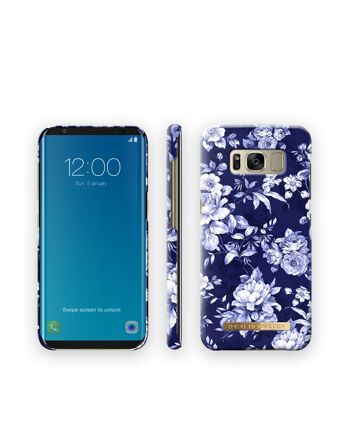 Coque Fashion Galaxy S8 Sailor Blue Bloom 4