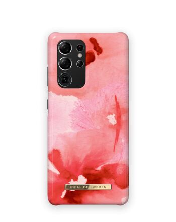 Coque Fashion Galaxy S21 Ultra Coral Blush Floral 1