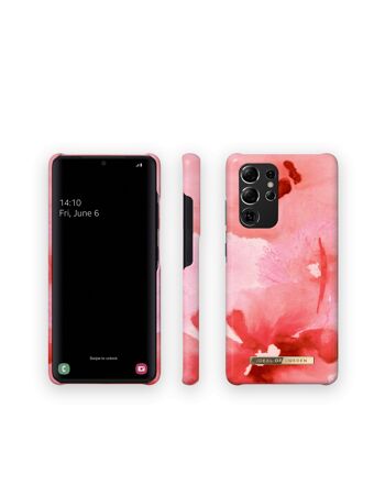 Coque Fashion Galaxy S21 Ultra Coral Blush Floral 4