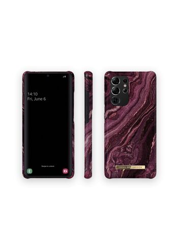 Coque Fashion Galaxy S21 Ultra Doré Prune 5