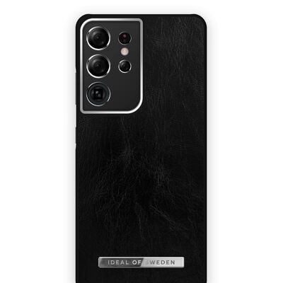 Atelier Case Galaxy S21 Ultra Glossy Black Silver