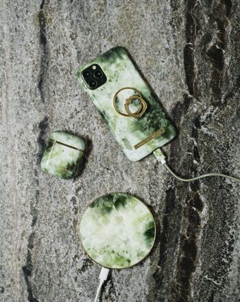 Coque Fashion iPhone 11 Crystal Vert Ciel 3