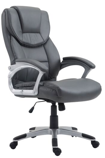Chaise de bureau - Chaise de bureau - Durable - Matelassé - Tissu - Crème - 67x74x122 cm , SKU112 4