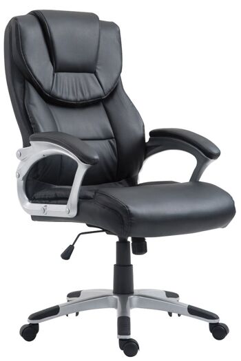 Chaise de bureau - Chaise de bureau - Durable - Matelassé - Tissu - Crème - 67x74x122 cm , SKU114 7
