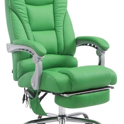 Bureaustoel - Massagestoel - Design - Ergonomisch - Kunstleer - Groen - 68x64x127 cm , SKU280