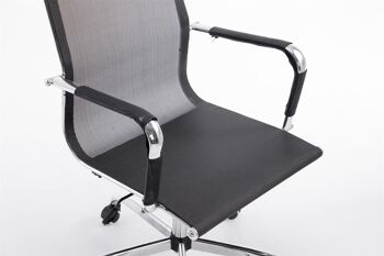 Chaise de bureau - Ergonomique - Moderne - Noir , SKU313 5