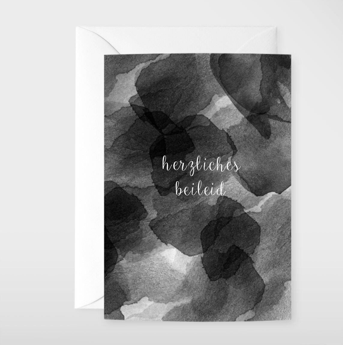 Greeting card "Condolences"