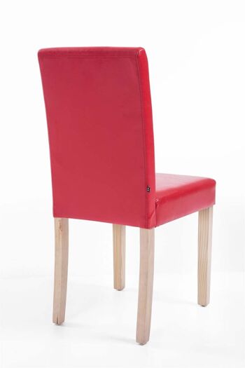 Chaise de salle à manger - Rouge - Moderne , SKU361 2