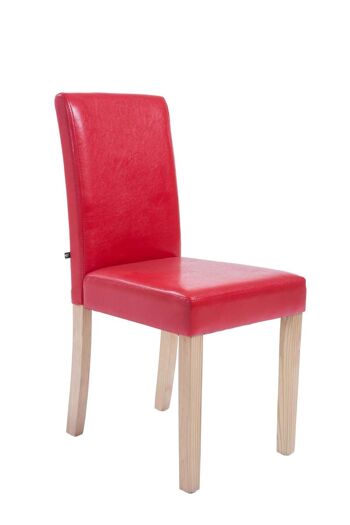 Chaise de salle à manger - Rouge - Moderne , SKU361 4