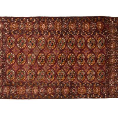 Caucasus Bukhara 197x112 alfombra anudada a mano 110x200 multicolor, oriental, pelo corto