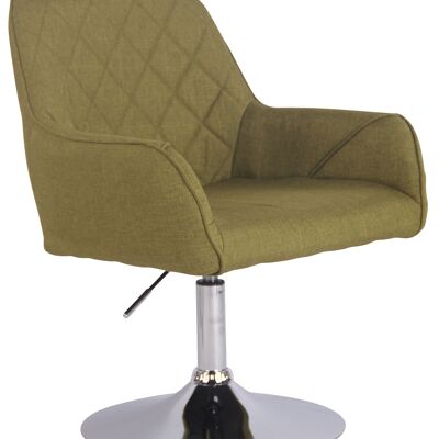 Fauteuil - Modieuze stoel - Comfortabel - Rug- en armleuning - Draaibaar - Groen , SKU430