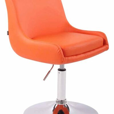 Fauteuil - Draaistoel - Modern - Kunstleer – Oranje , SKU544