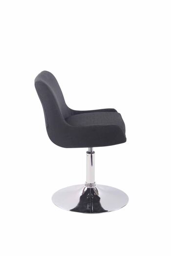Fauteuil - Chaise pivotante - Moderne - Noir , SKU550 3