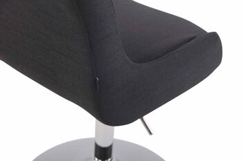Fauteuil - Chaise pivotante - Moderne - Noir , SKU550 4