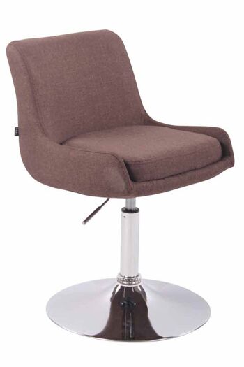 Fauteuil - Chaise pivotante - Moderne - Marron , SKU556 1