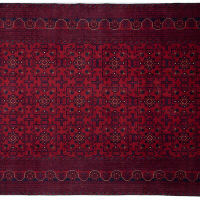 Afghan Khal Mohammadi Fein 291x197 alfombra anudada a mano 200x290 rojo oriental
