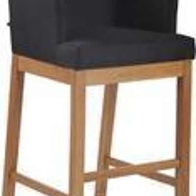 Buy wholesale Dmora Set of 2 modern chairs in metal and