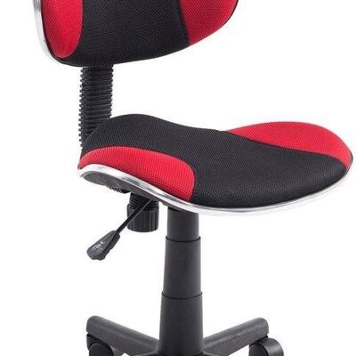 Bureaustoel | Comfortabel | Microfiber - Rood/Zwart , SKU681