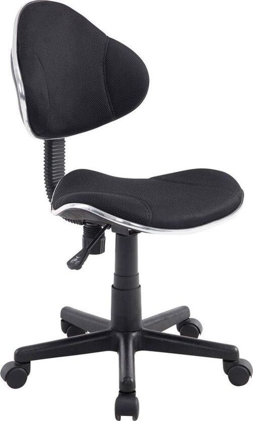 Bureaustoel | Comfortabel | Microfiber - Zwart , SKU682