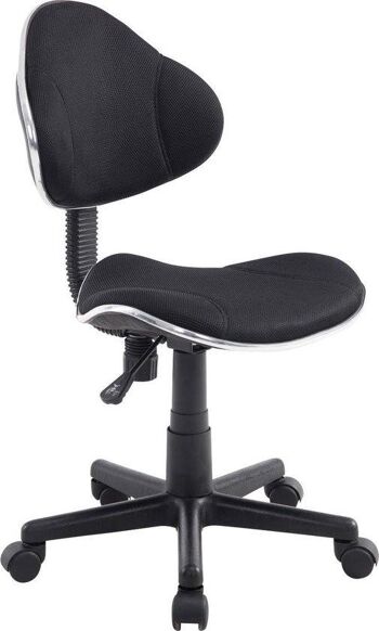 chaise de bureau | Confortable | Microfibre - Noir , SKU682