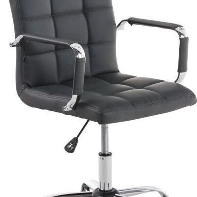 Bureaustoel | Ergonomisch | Comfortabel | Kunstleer | Grijs , SKU706