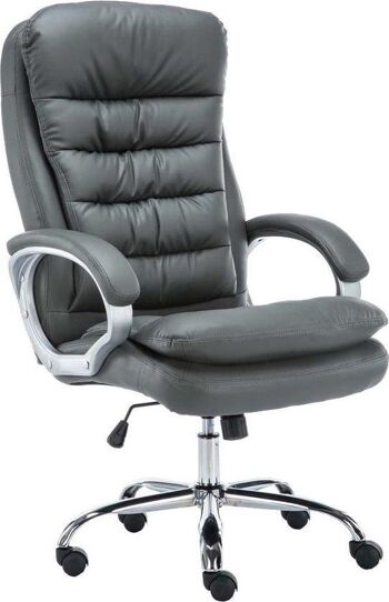 chaise de bureau | Adultes | Ergonomique | Confortable | Gris - Vert , SKU711 2