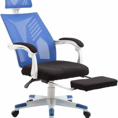 Bureaustoel | Ergonomisch | Comfortabel | Rood/Zwart - Blauw/Zwart , SKU750