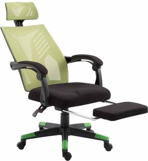 Bureaustoel | Ergonomisch | Comfortabel | Rood/Zwart - Zwart/Groen , SKU751