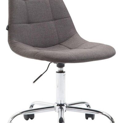 Bureaustoel | Comfortabel | Stof | Rood - Donkergrijs , SKU754