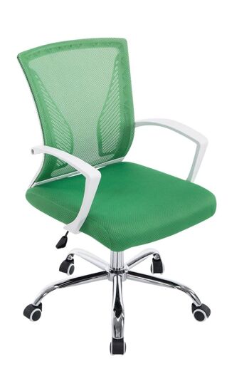 Chaise de bureau - Chaise - Mobile - Hauteur réglable - Plastique - Vert , SKU864