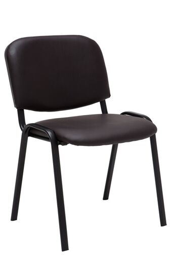 Chaises - Chaises chaises de salle à manger - Lot de 12 - Empilable - Cuir artificiel - 53x53x83 cm - Vert, SKU924 2