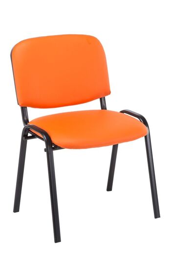 Chaises - Chaises chaises de salle à manger - Lot de 12 - Empilable - Cuir artificiel - 53x53x83 cm - Vert, SKU924 10