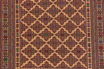 Afghan Mushwani Kilim 192x126 Tapis tissé à la main 130x190 motif géométrique multicolore 5
