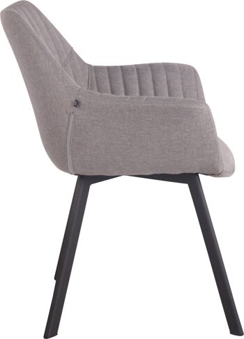 Chaise de salle à manger - Tissu - Chaise visiteur - Violet , SKU1000 3