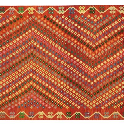 Afghan Maimana Kilim Colorato 295x205 Tappeto tessuto a mano 210x300 Handcraft Orient Room