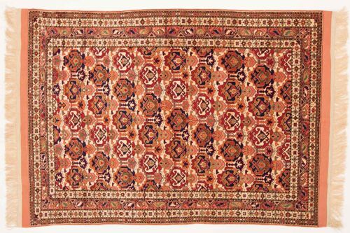 Afghan Mauri Kabul 157x119 Handgeknüpft Teppich 120x160 Braun Geometrisch Muster