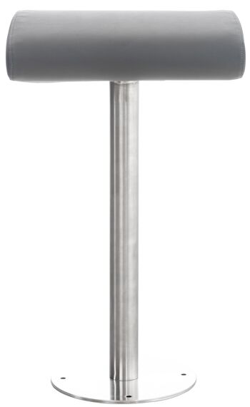 Tabouret de bar - Tabouret - Design - Cuir artificiel - 45x30x76 cm - Blanc , SKU1159 2