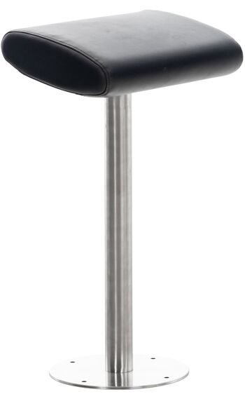 Tabouret de bar - Tabouret - Design - Simili cuir - 45x30x76 cm - Noir , SKU1160 1