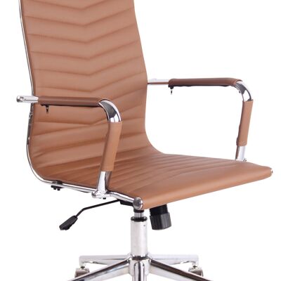 Bureaustoel | Klassiek | Comfortabel | Modern - Licht Bruin , SKU1198