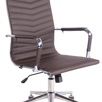 Bureaustoel | Klassiek | Comfortabel | Modern - Bruin , SKU1199